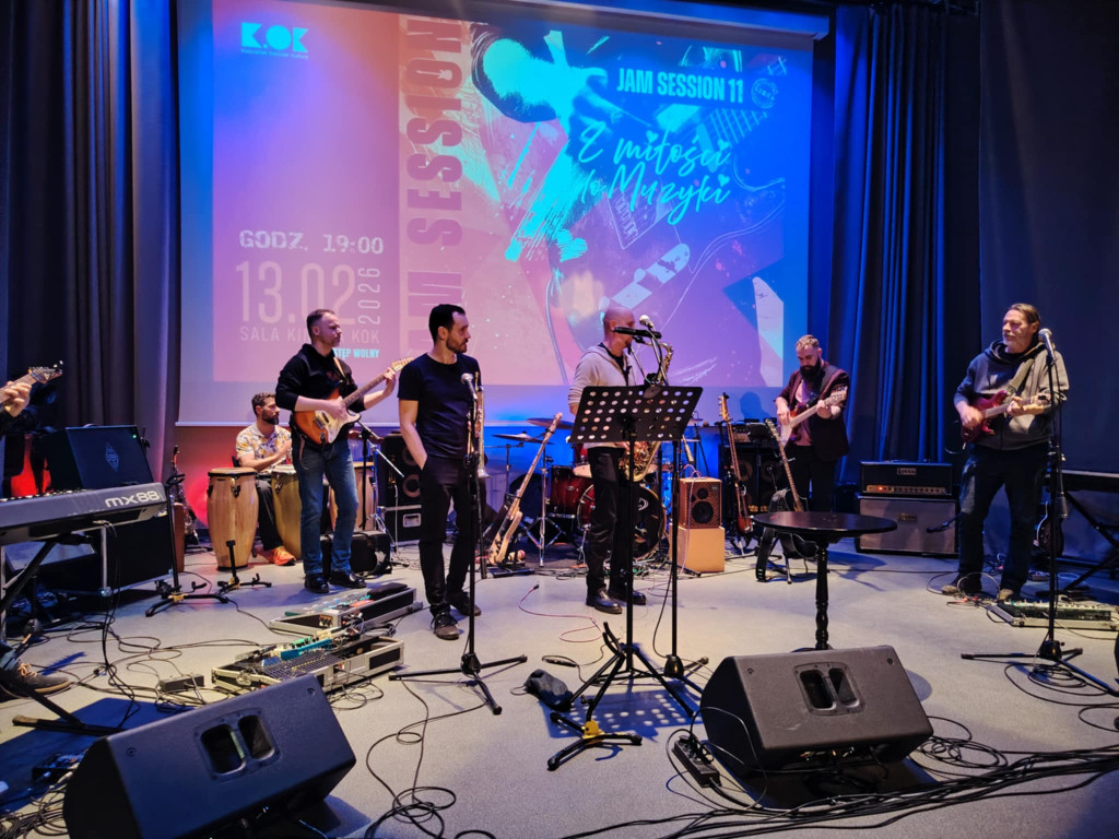 Pełen miłości jam session w KOK
