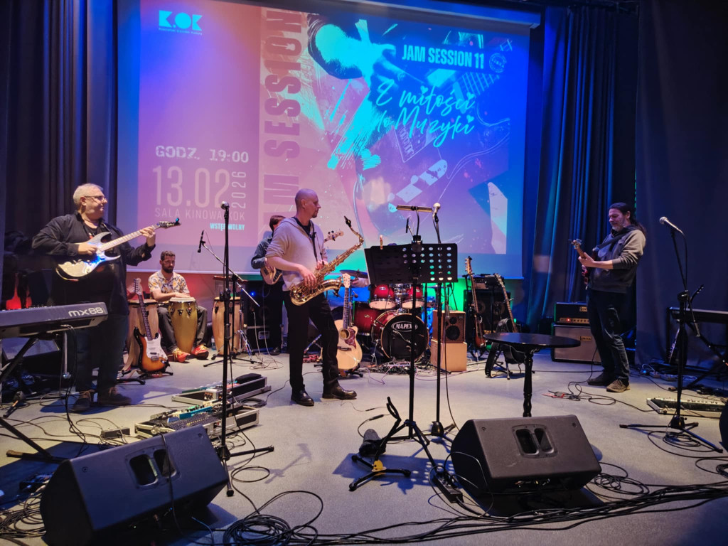 Pełen miłości jam session w KOK
