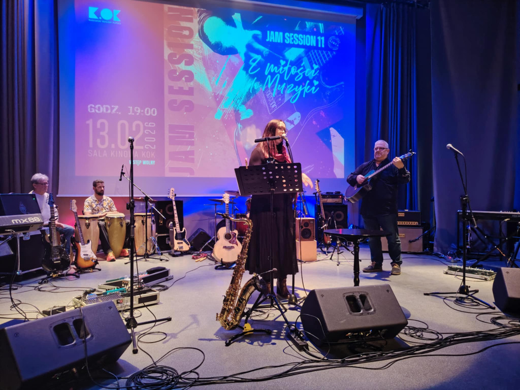 Pełen miłości jam session w KOK