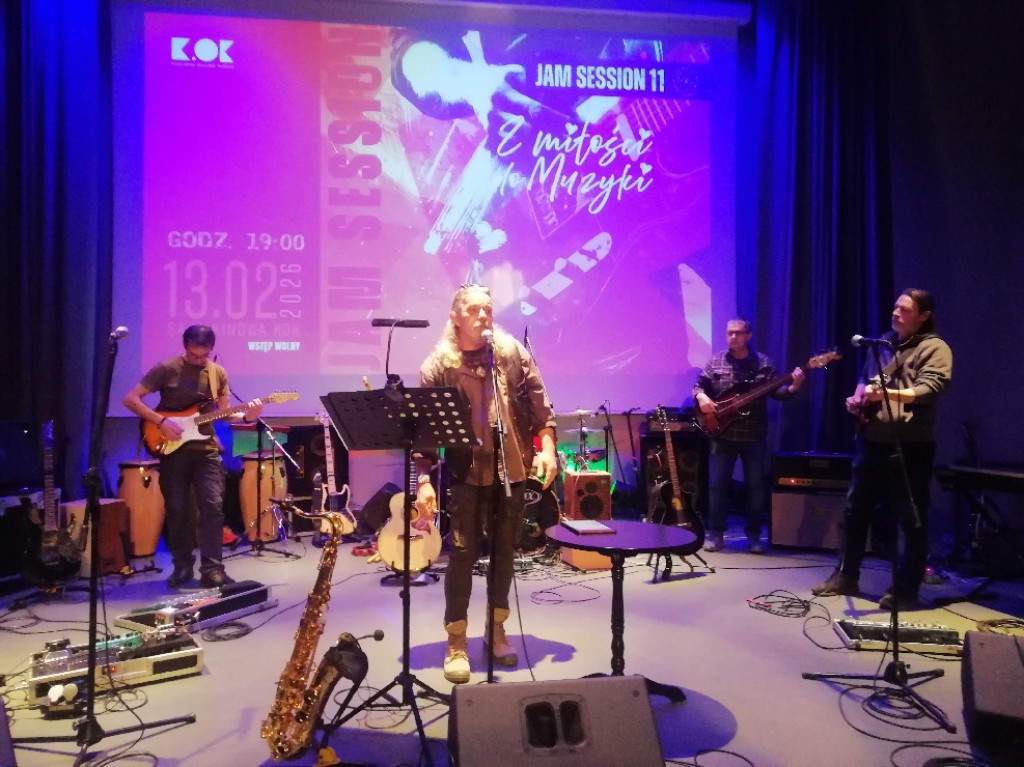 Pełen miłości jam session w KOK