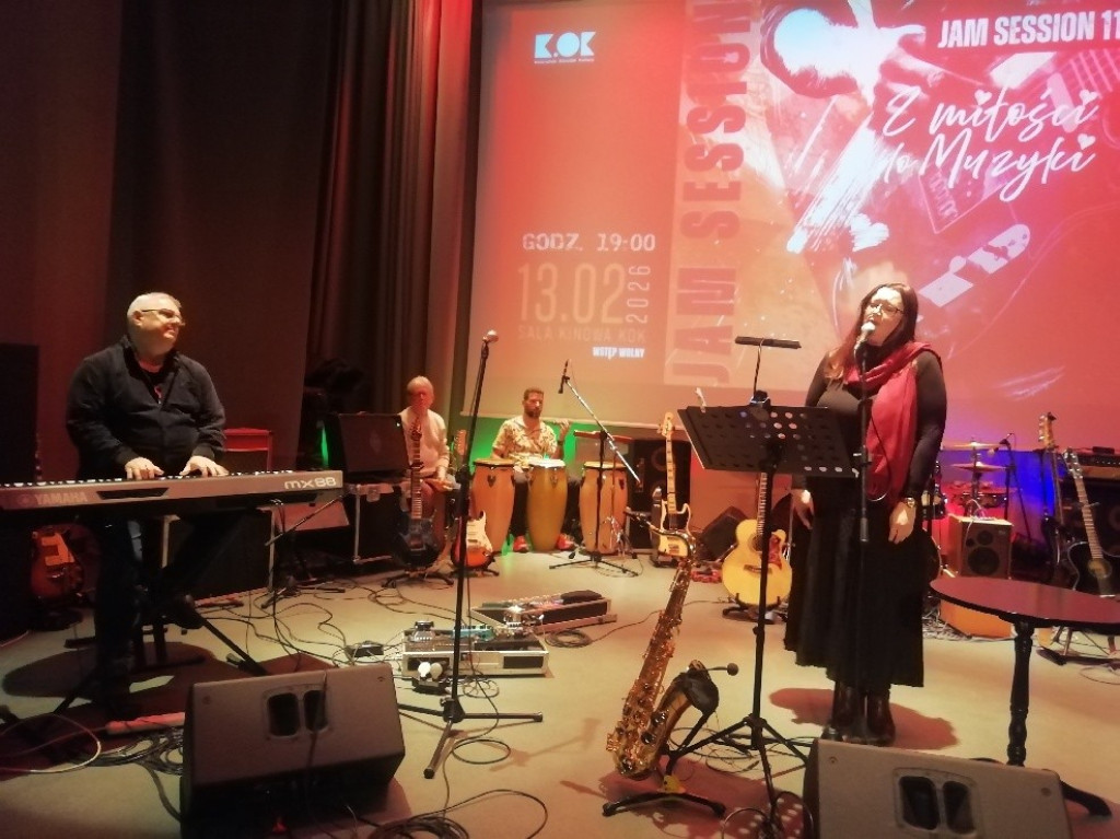 Pełen miłości jam session w KOK
