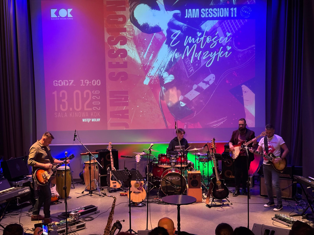 Pełen miłości jam session w KOK