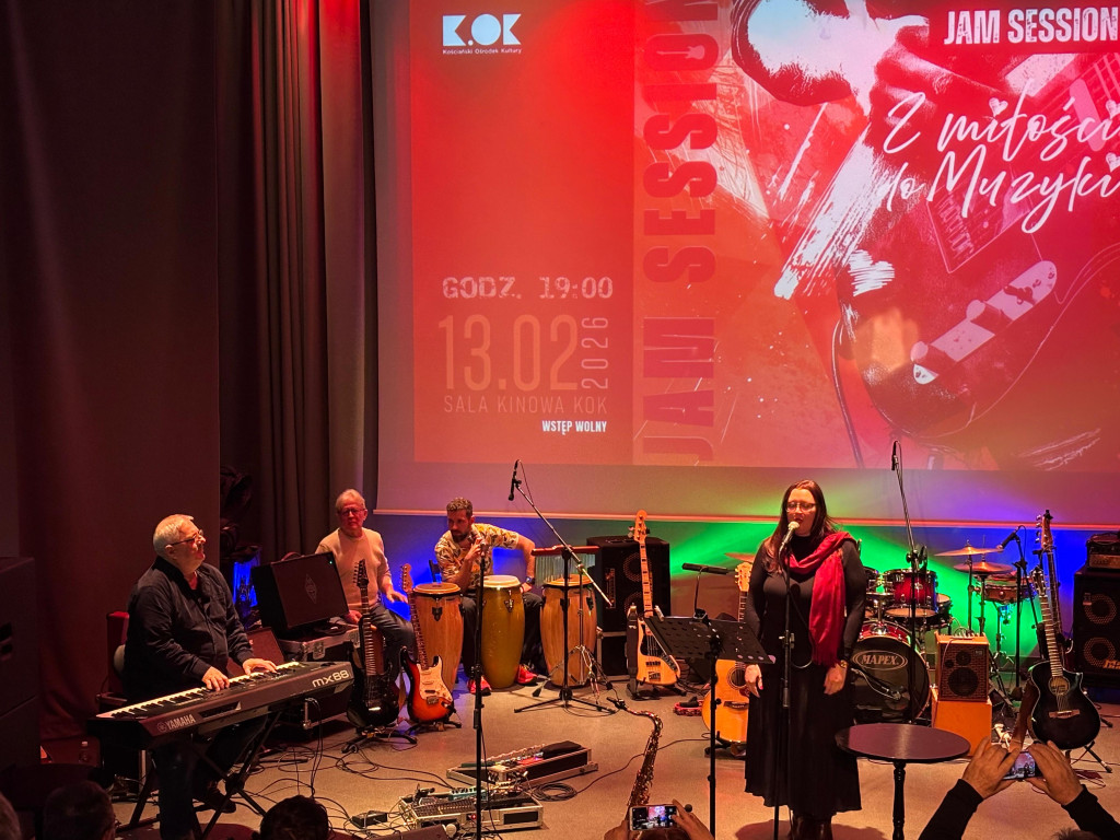 Pełen miłości jam session w KOK