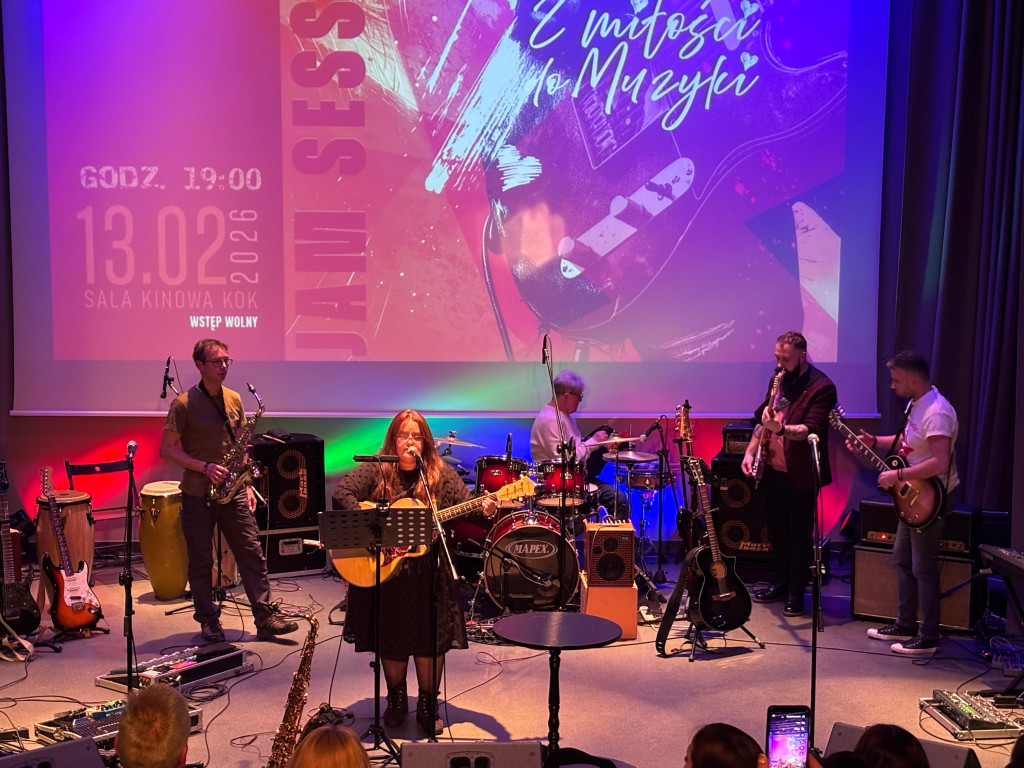 Pełen miłości jam session w KOK