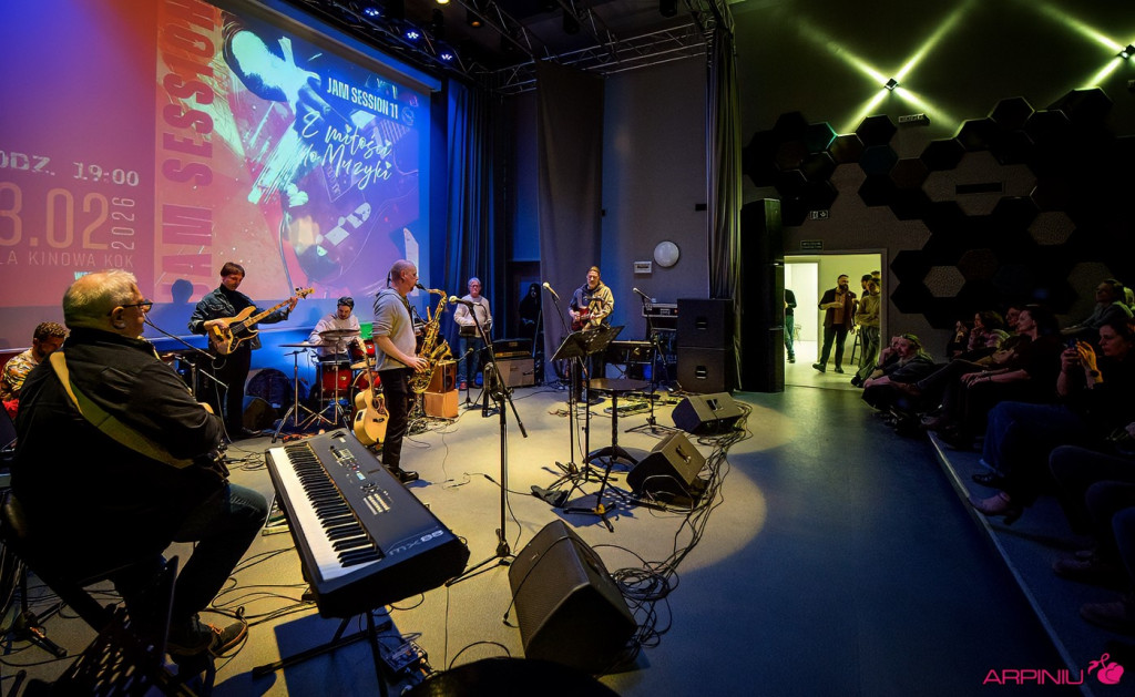 Pełen miłości jam session w KOK