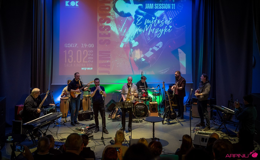 Pełen miłości jam session w KOK