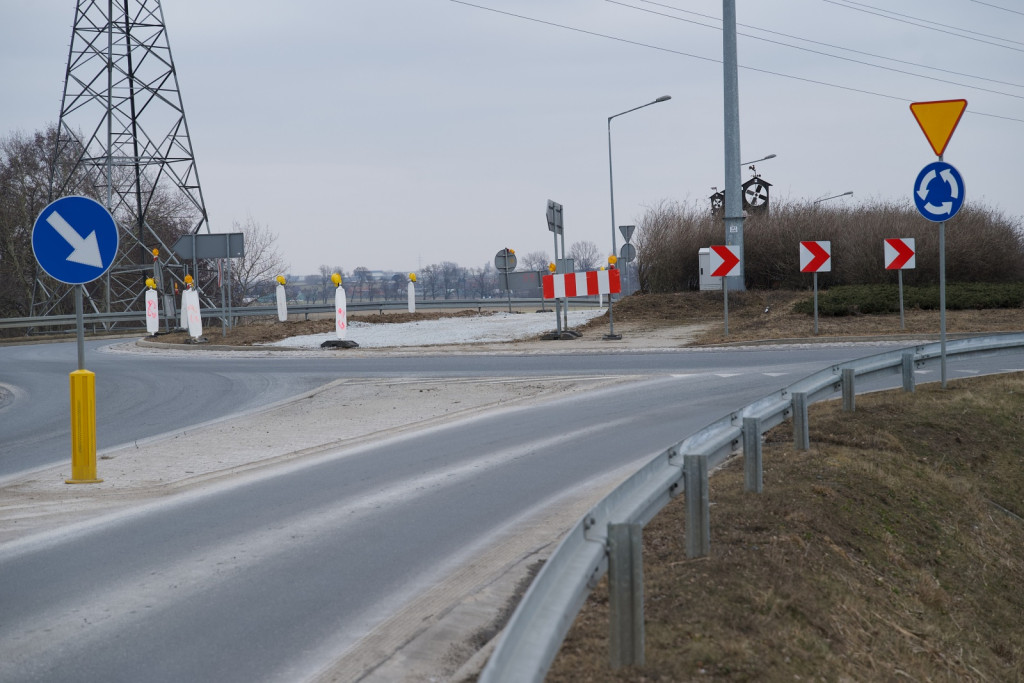 Przejazd kolosów przez Śmigiel