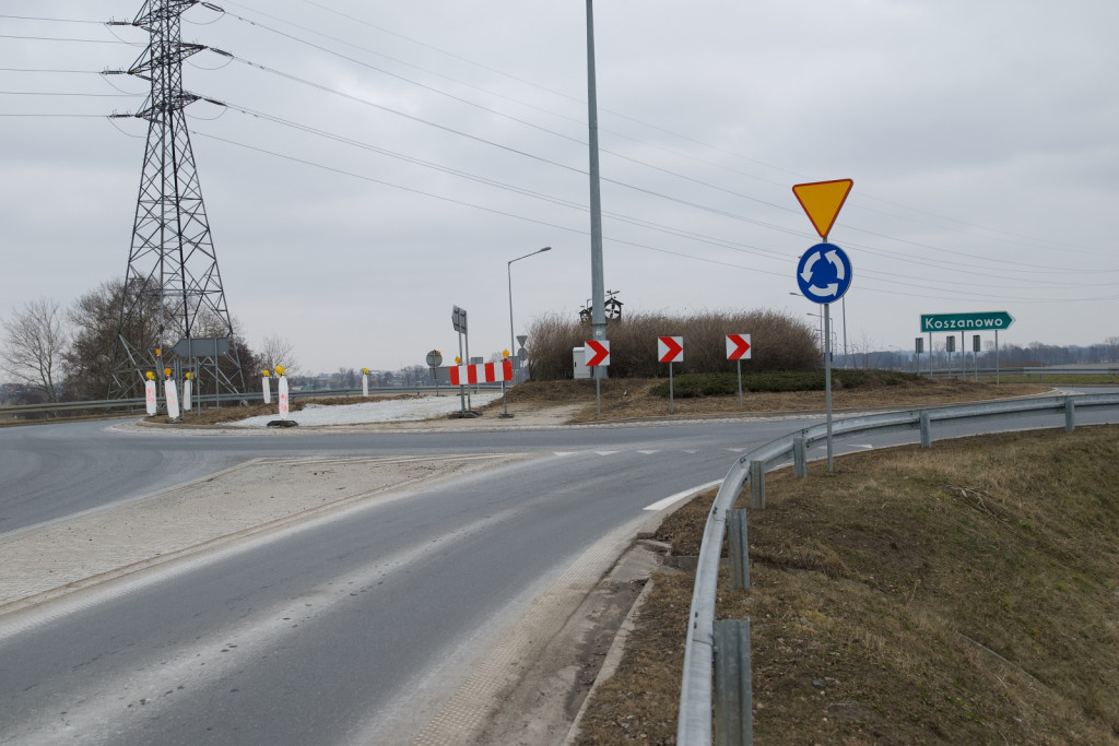 Przejazd kolosów przez Śmigiel