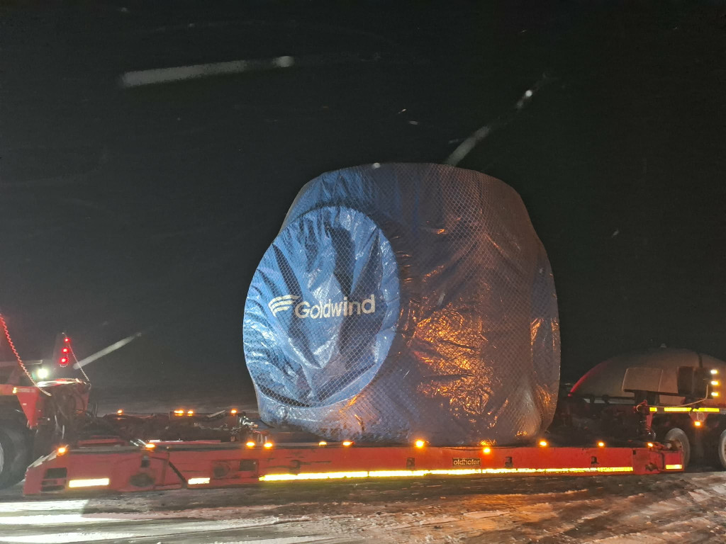 Przejazd kolosów przez Śmigiel