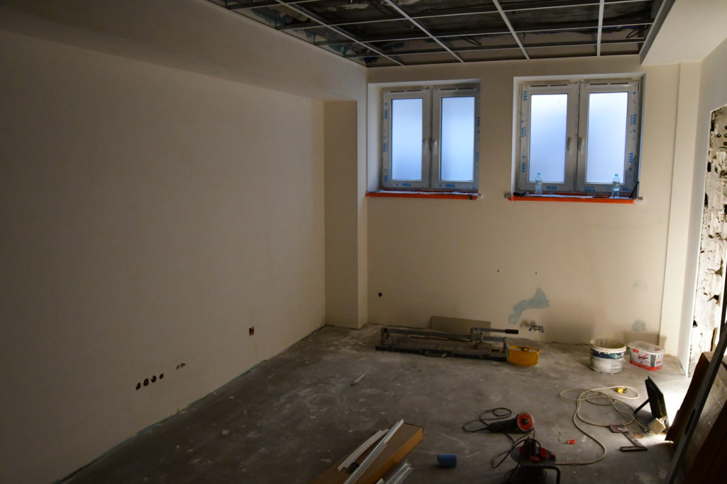 Remonty poradni w kościańskim szpitalu