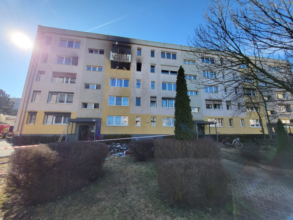 Po pożarze spędzą noc poza swoimi mieszkaniami