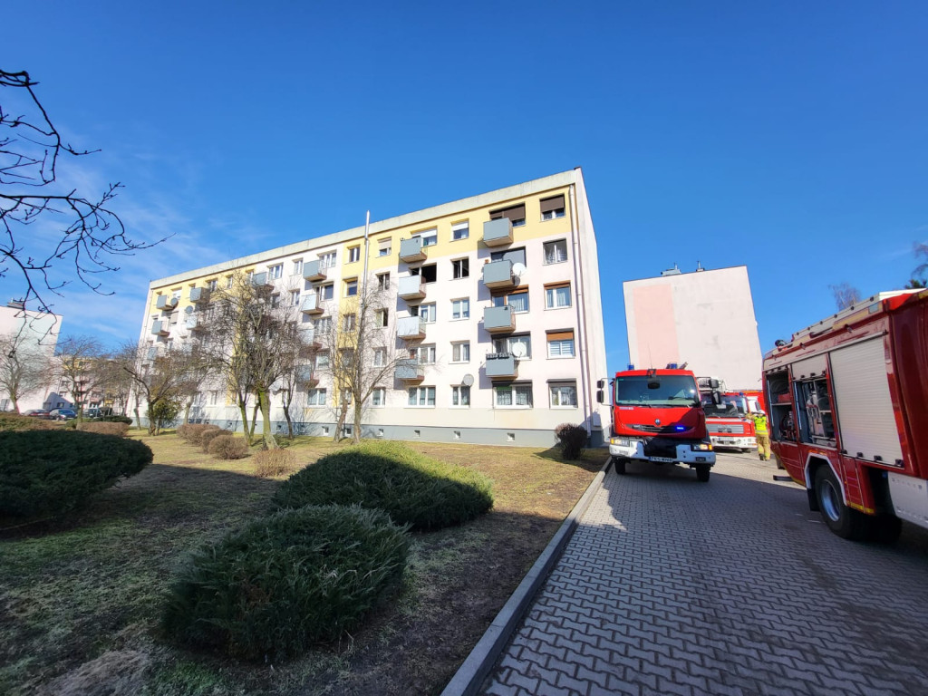 Po pożarze spędzą noc poza swoimi mieszkaniami