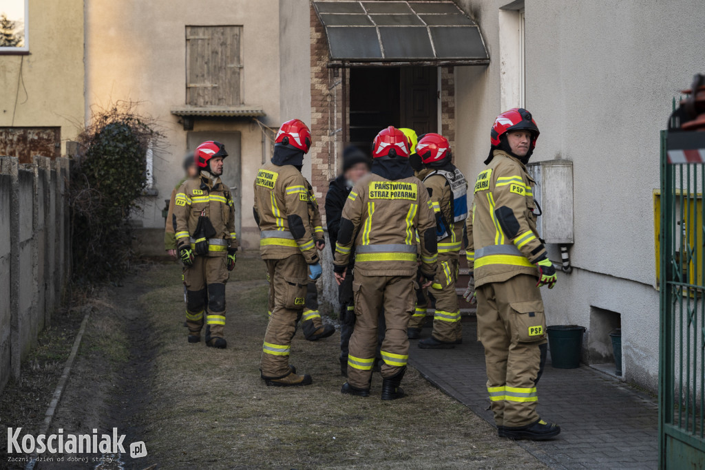 Zadymienie w piwnicy domu w Kurzej Górze