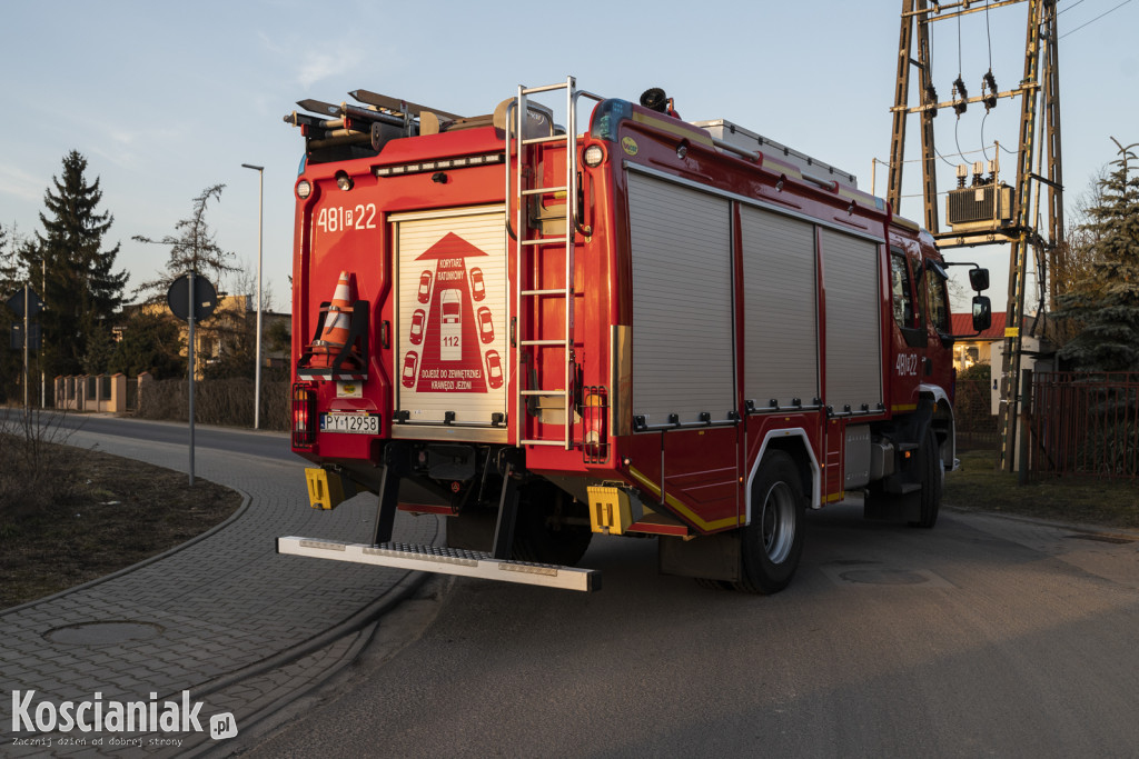 Zadymienie w piwnicy domu w Kurzej Górze