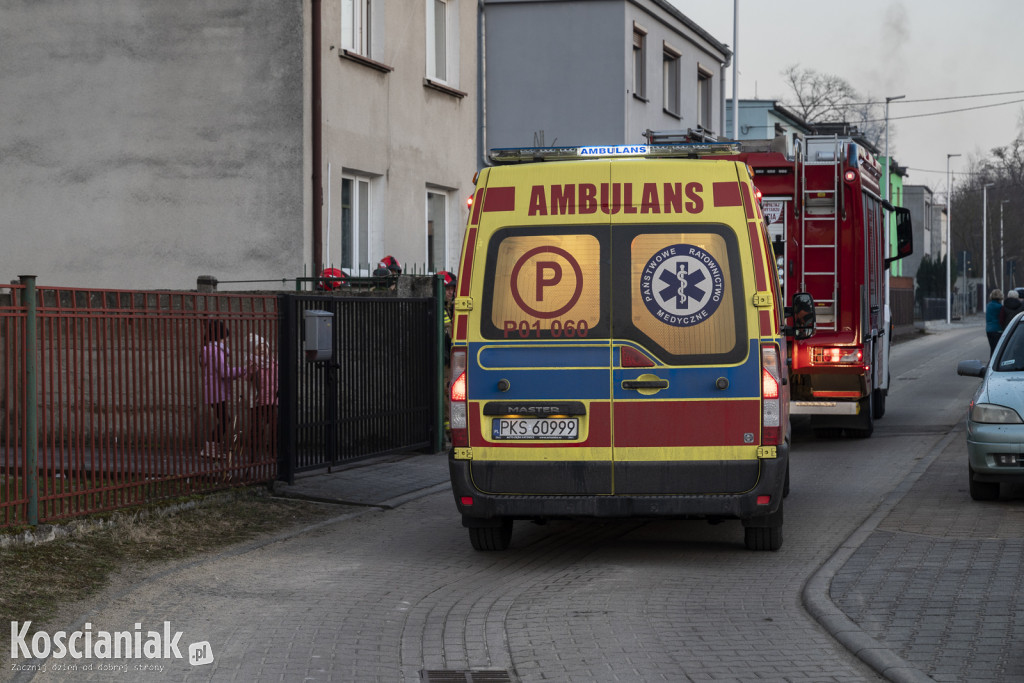 Zadymienie w piwnicy domu w Kurzej Górze