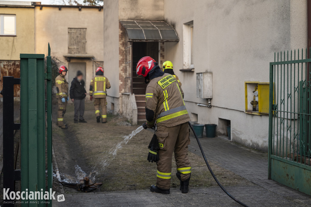 Zadymienie w piwnicy domu w Kurzej Górze