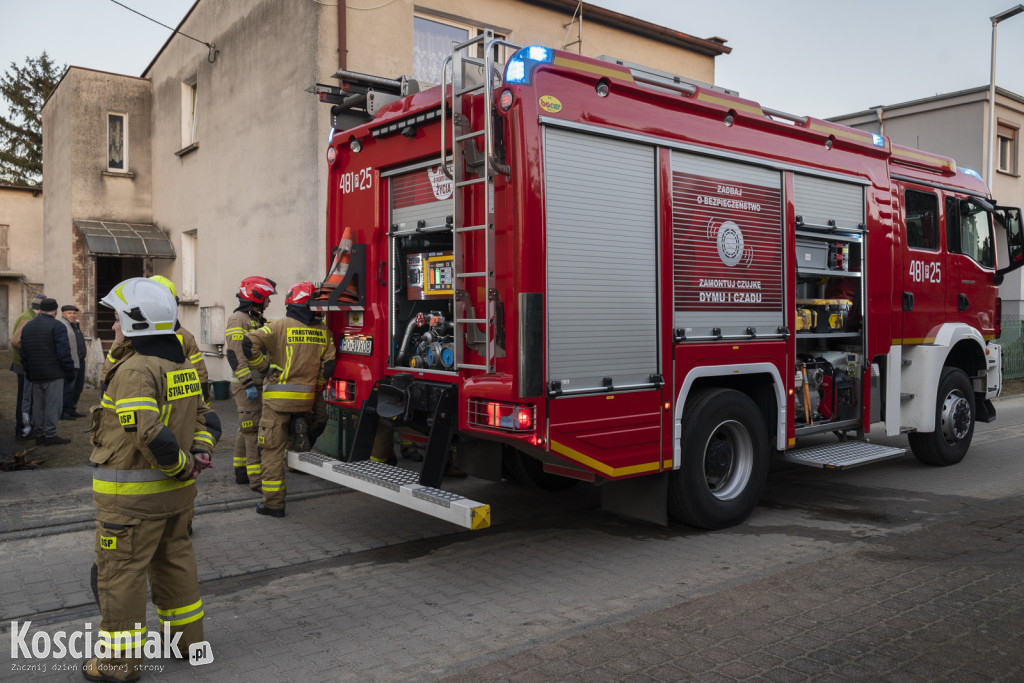 Zadymienie w piwnicy domu w Kurzej Górze