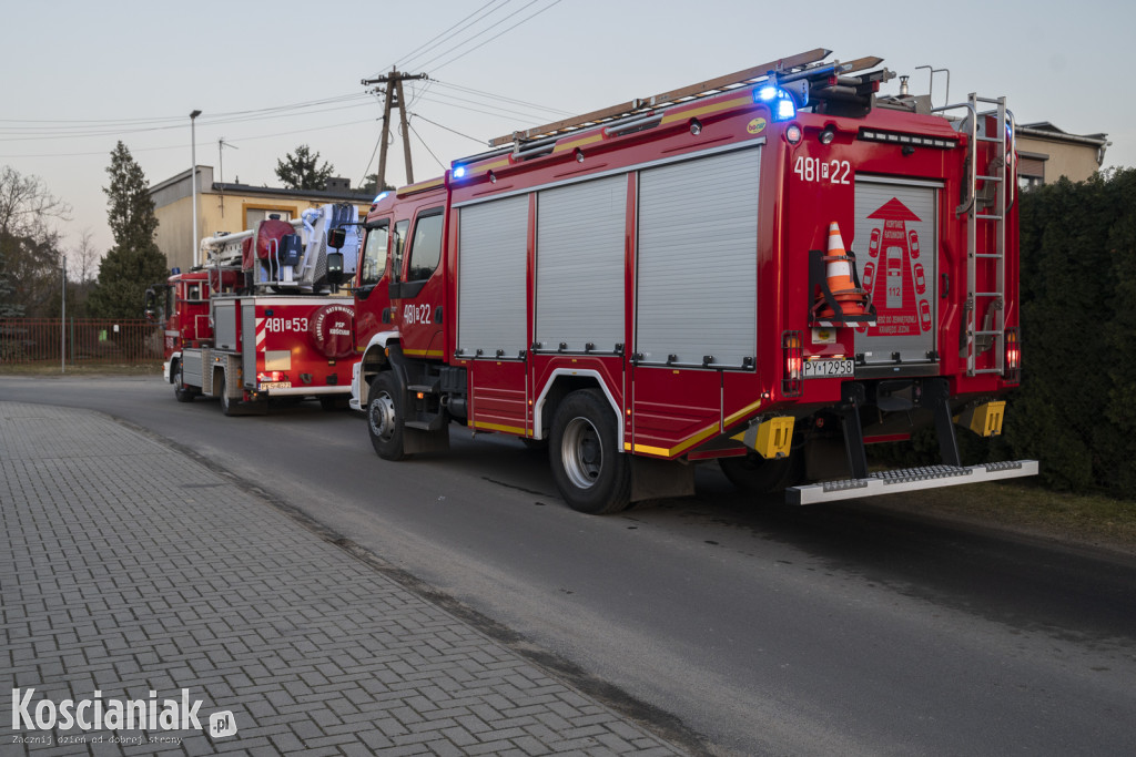 Zadymienie w piwnicy domu w Kurzej Górze