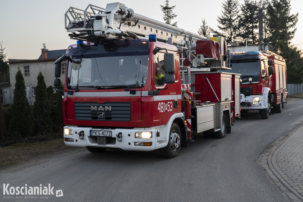 Zadymienie w piwnicy domu w Kurzej Górze