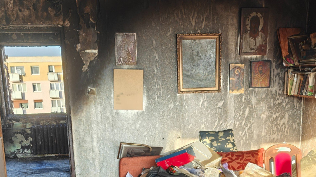  W pożarze mieszkania stracili wszystko