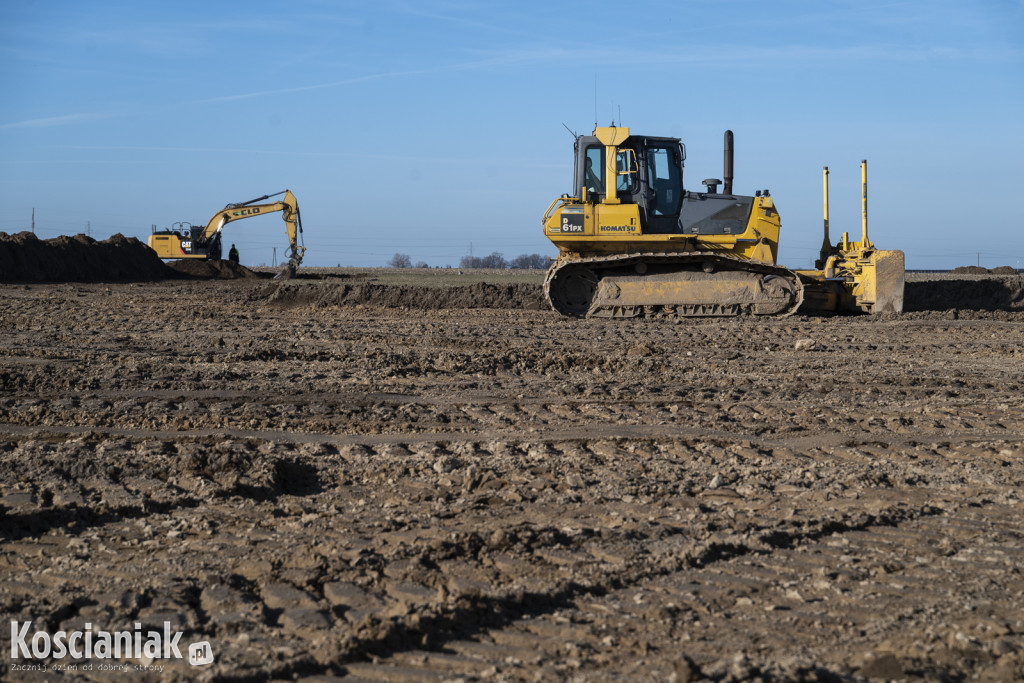 Obwodnica Kościana. Pierwsze zdjęcia z budowy
