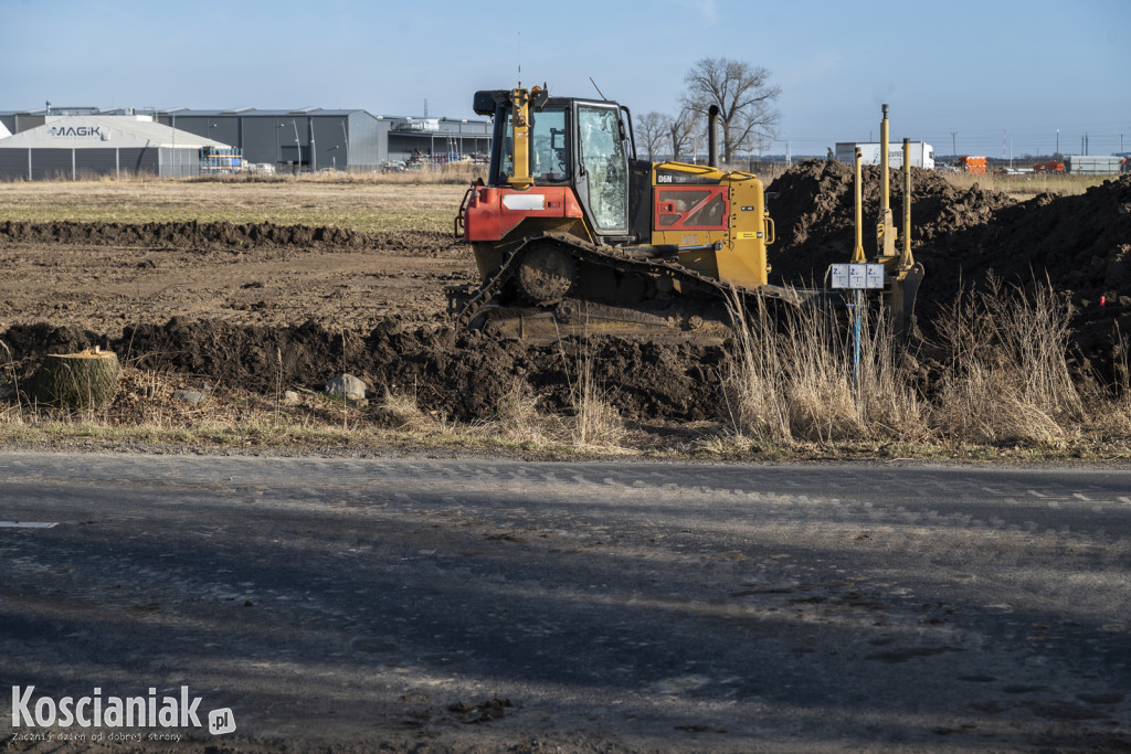 Obwodnica Kościana. Pierwsze zdjęcia z budowy