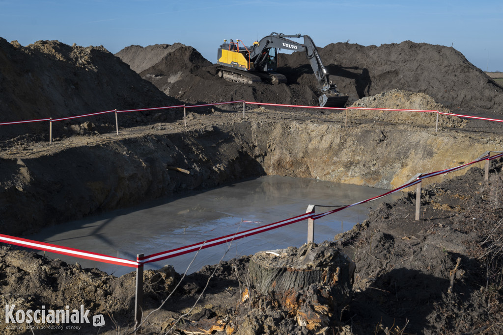 Obwodnica Kościana. Pierwsze zdjęcia z budowy