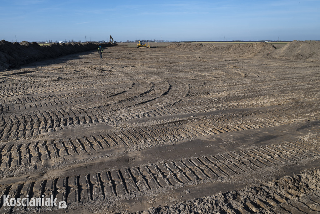 Obwodnica Kościana. Pierwsze zdjęcia z budowy