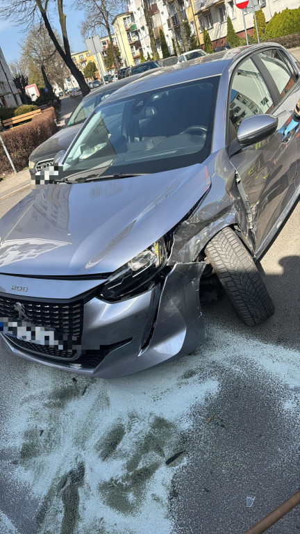 Kolizja na Piastowskim w Kościanie