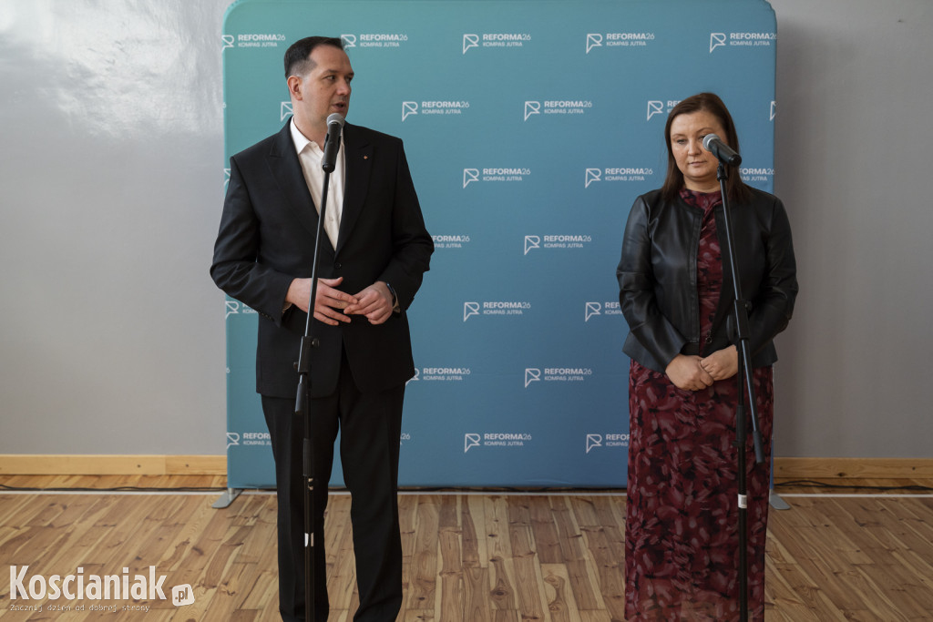 O reformie edukacji w Kościanie z wiceminister