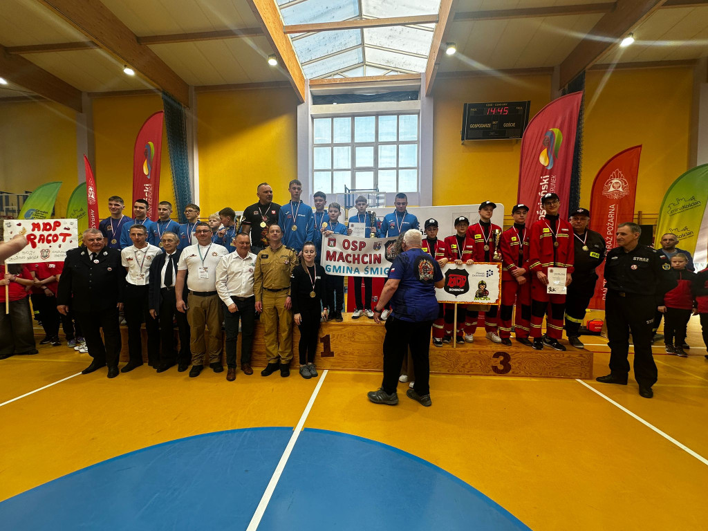 Wojewódzkie zawody pożarnicze w Racocie