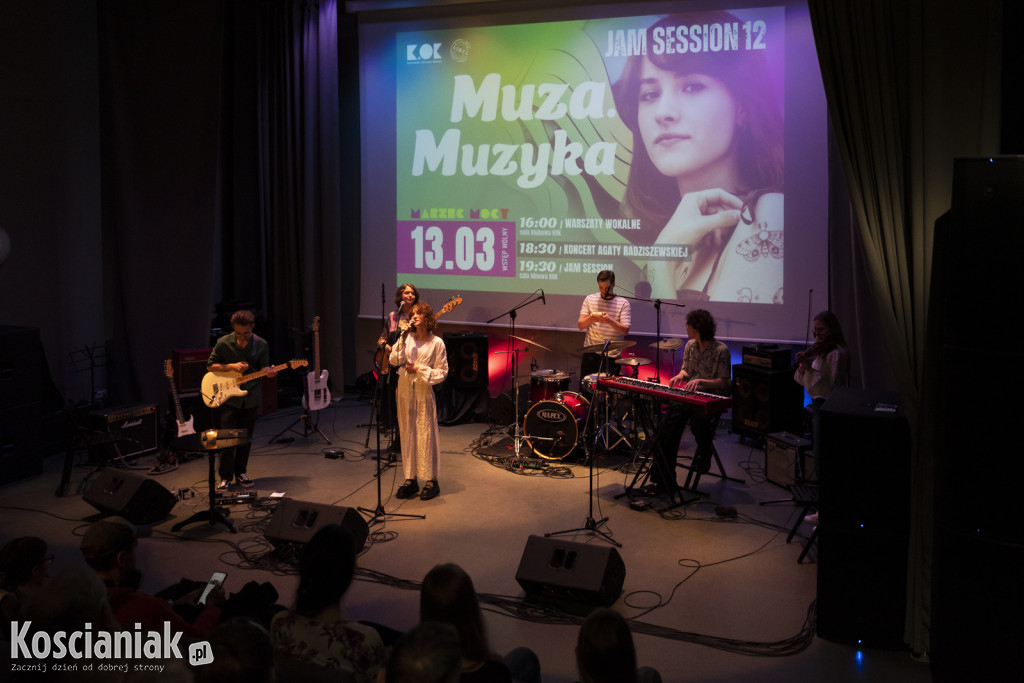 Jam session 12 z muzą i Agatą Radziszewską