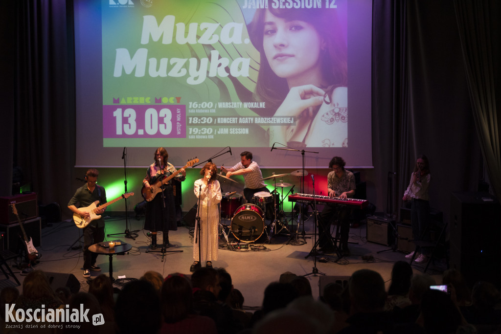 Jam session 12 z muzą i Agatą Radziszewską