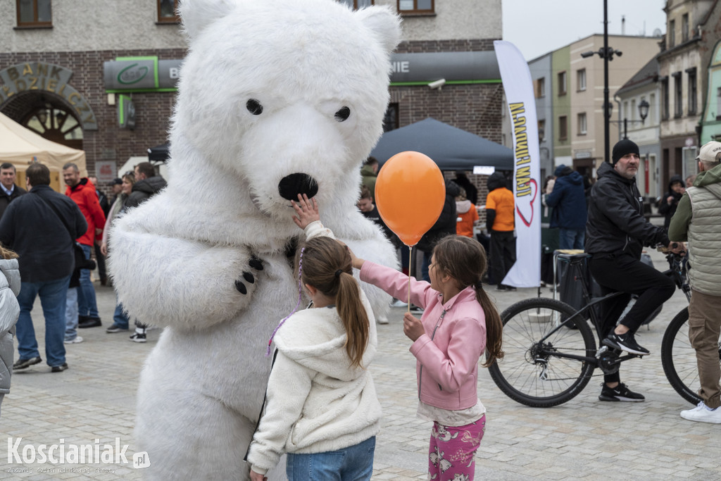 Festyn dla pogorzelców na Rynku w Kościanie