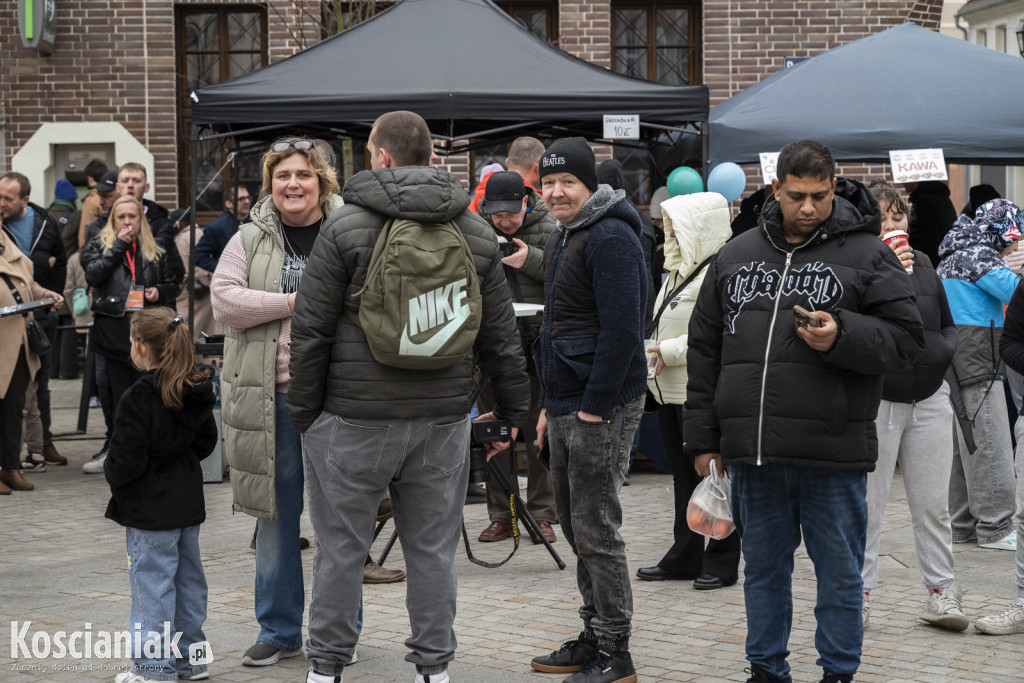 Festyn dla pogorzelców na Rynku w Kościanie