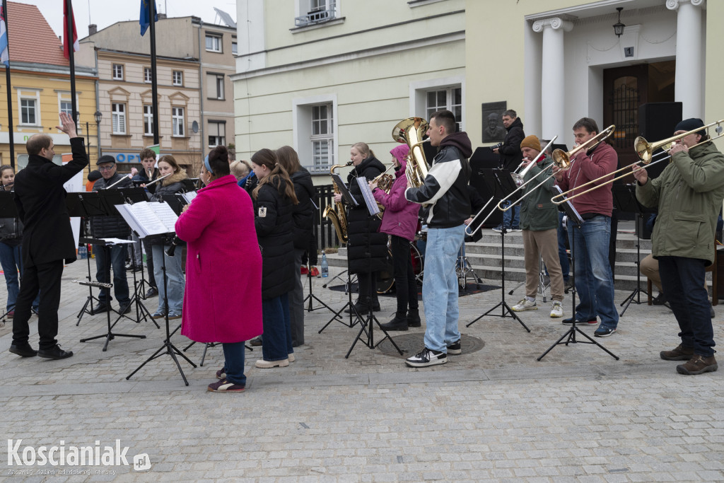 Festyn dla pogorzelców na Rynku w Kościanie