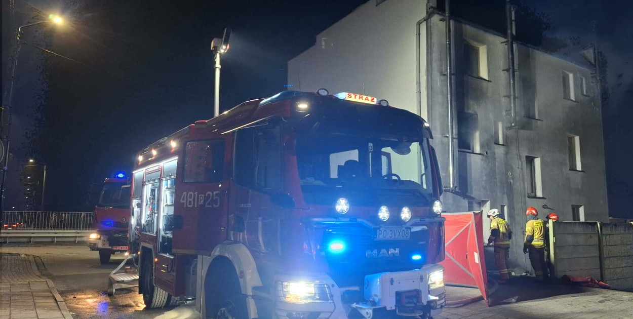 Tragiczny pożar na Gostyńskiej w Kościanie