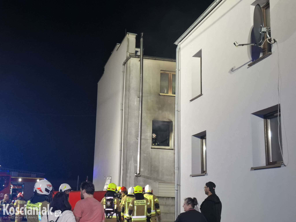 Tragiczny pożar na Gostyńskiej w Kościanie