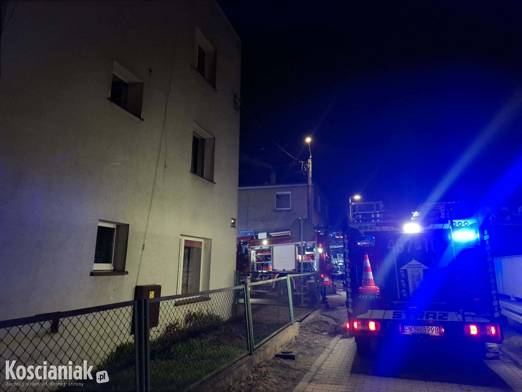 Tragiczny pożar na Gostyńskiej w Kościanie