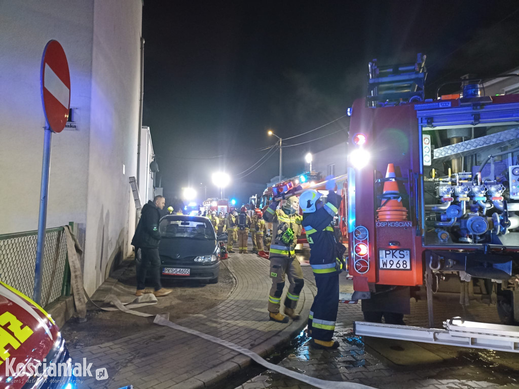 Tragiczny pożar na Gostyńskiej w Kościanie