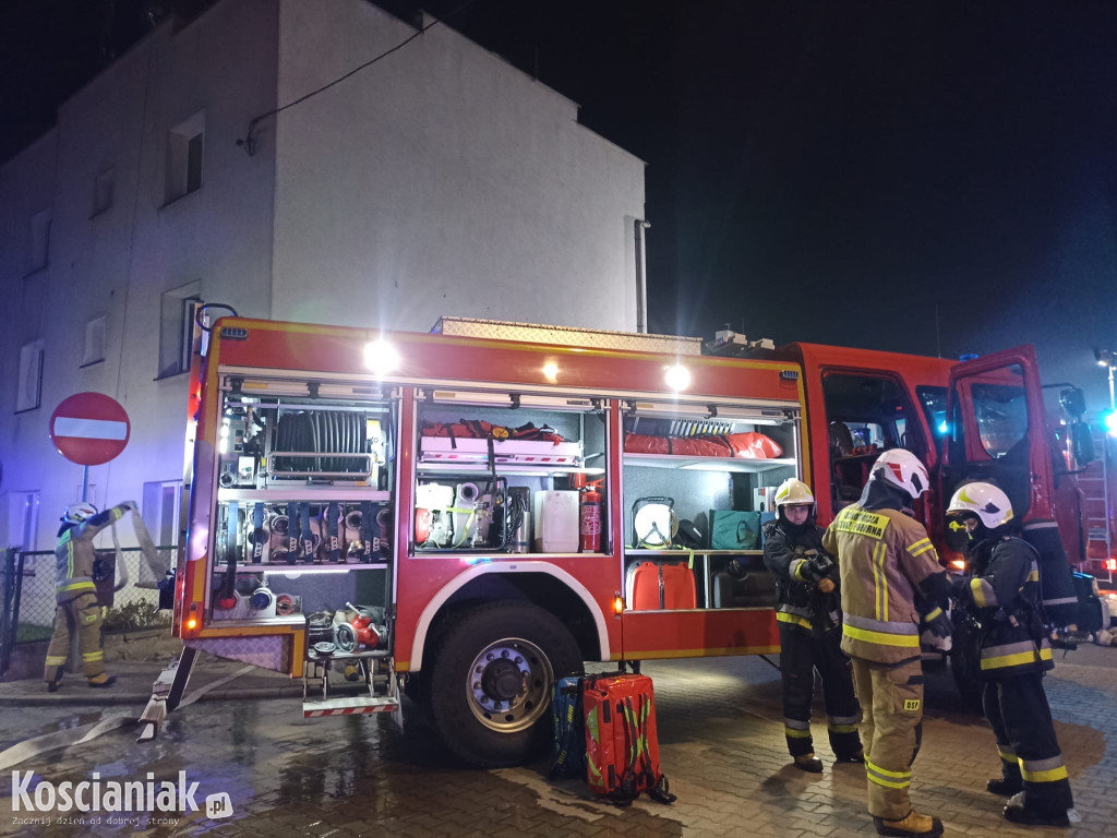 Tragiczny pożar na Gostyńskiej w Kościanie