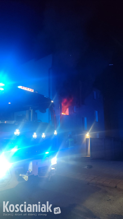 Tragiczny pożar na Gostyńskiej w Kościanie