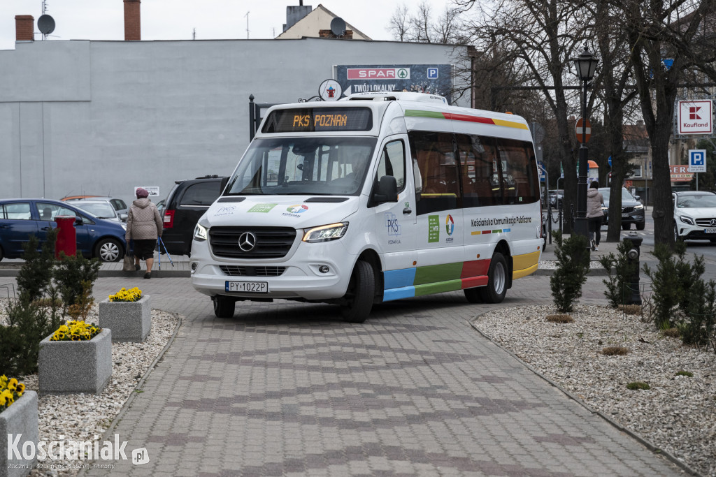 Jazda próbna autobusu Linii nr 1 w Kościanie
