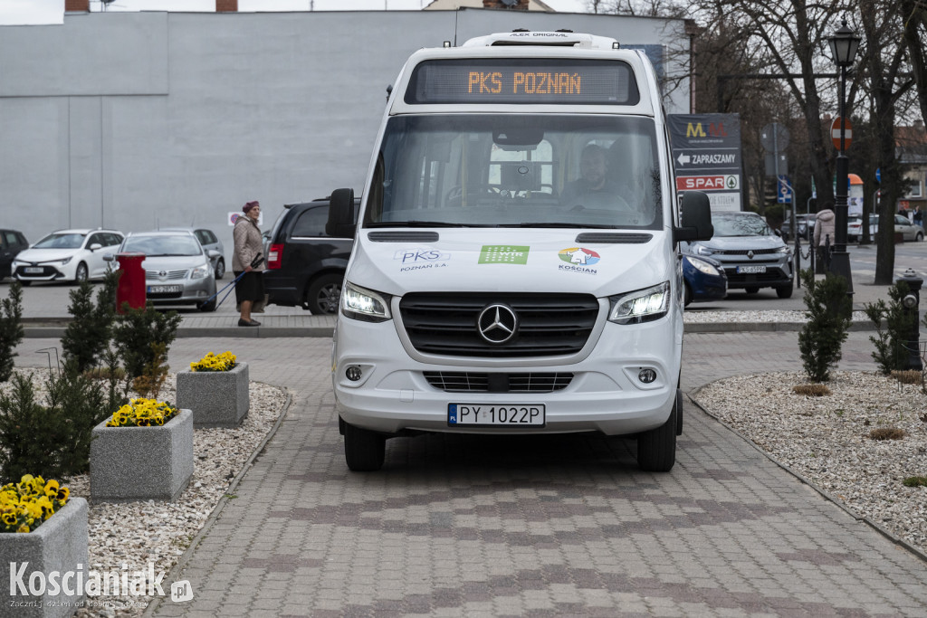 Jazda próbna autobusu Linii nr 1 w Kościanie