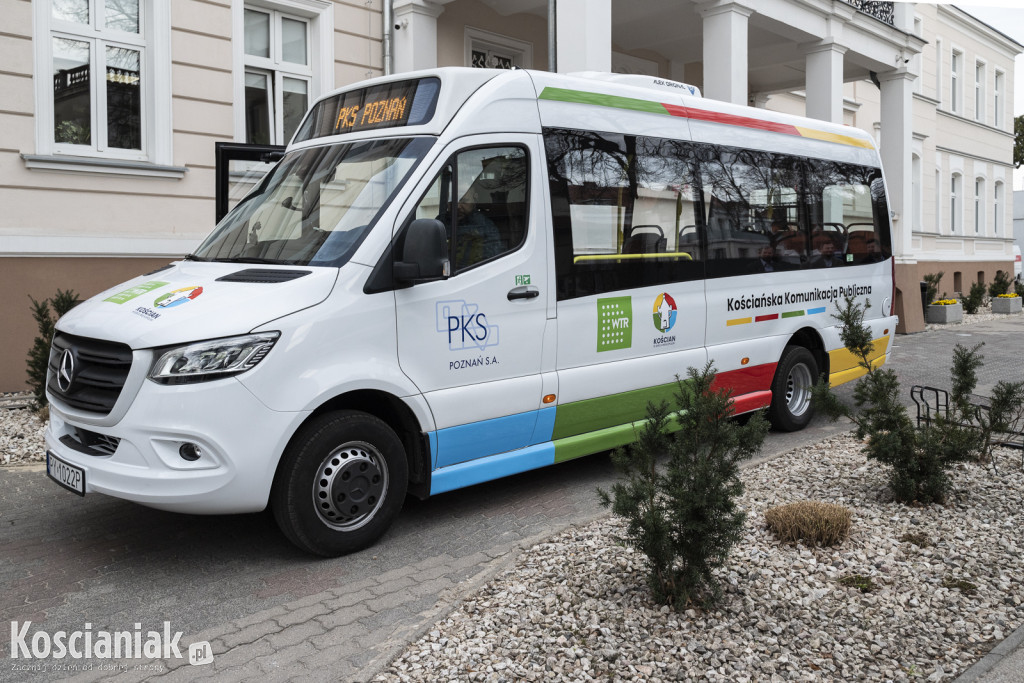 Jazda próbna autobusu Linii nr 1 w Kościanie