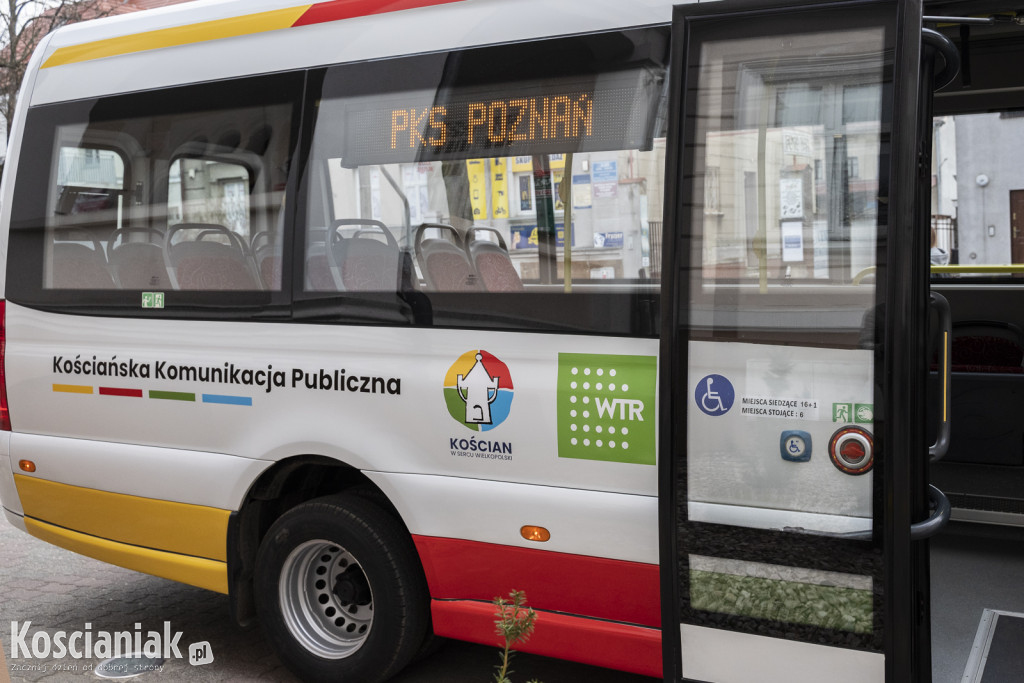 Jazda próbna autobusu Linii nr 1 w Kościanie