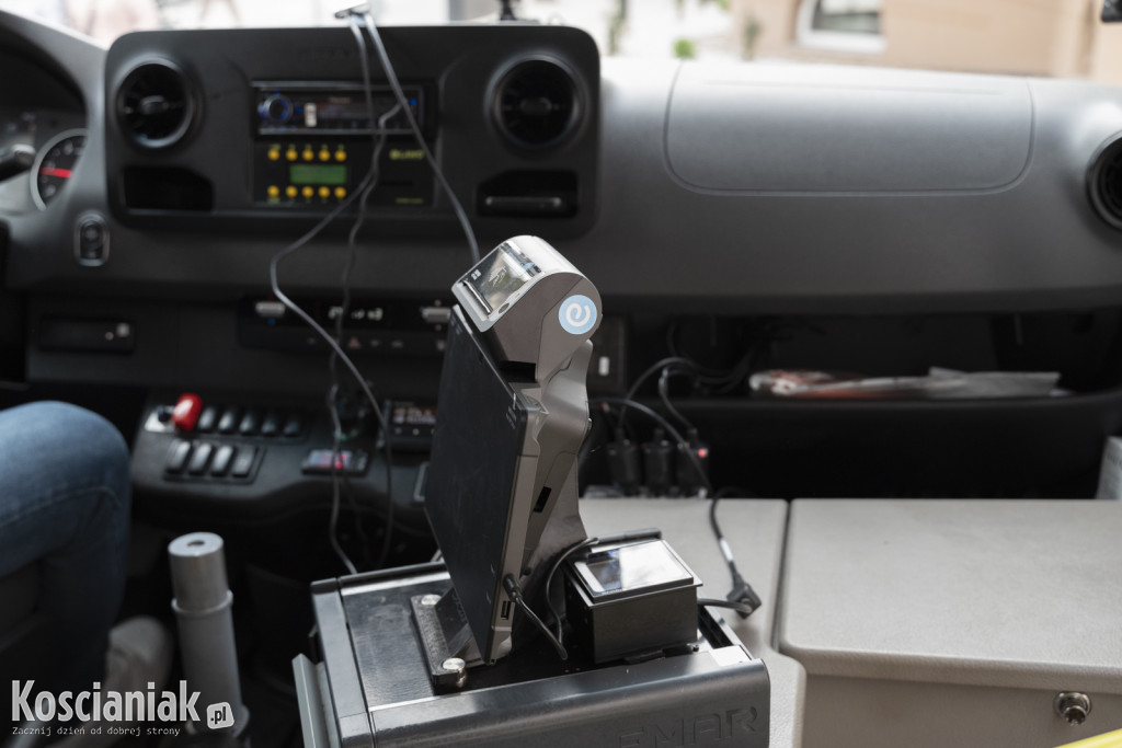 Jazda próbna autobusu Linii nr 1 w Kościanie