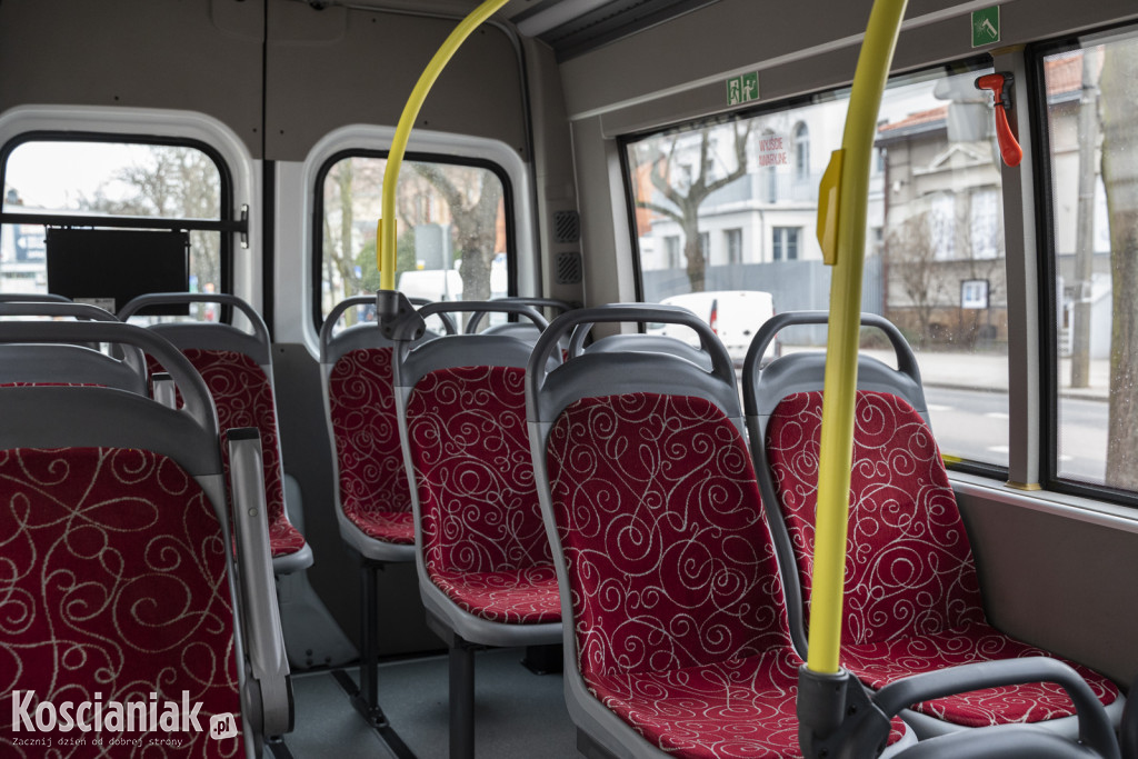 Jazda próbna autobusu Linii nr 1 w Kościanie