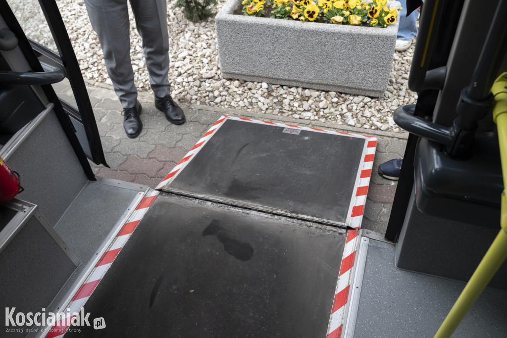 Jazda próbna autobusu Linii nr 1 w Kościanie