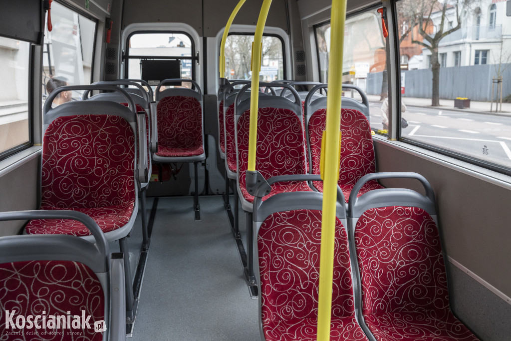 Jazda próbna autobusu Linii nr 1 w Kościanie